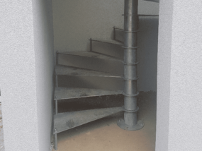 Illustration Escalier Hélicoïdale